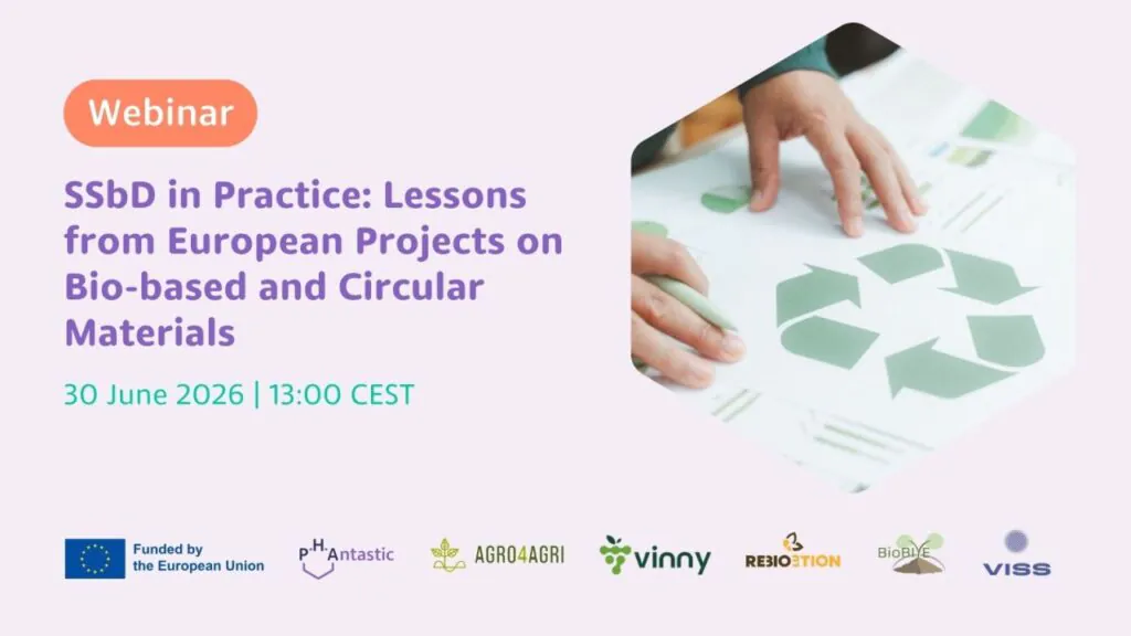 Webinar: SSbD in practice – Lessons from European projects on bio-based and circular materials